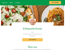 Tablet Screenshot of pizzeria-il-palazzetto.ch